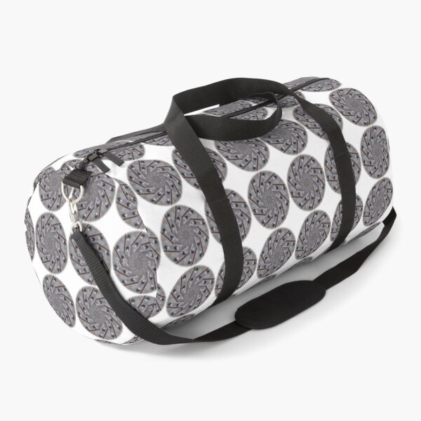 Item preview, Industrial Rivet Dots / Discs Pattern on White designed and sold by TheEditrix.