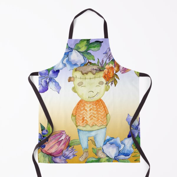 Item preview, Floral Halloween Monster designed and sold by Iskybibblle.