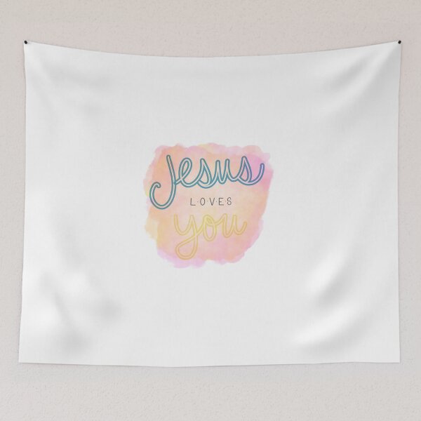 Item preview, Jesus loves you designed and sold by sarahpags.