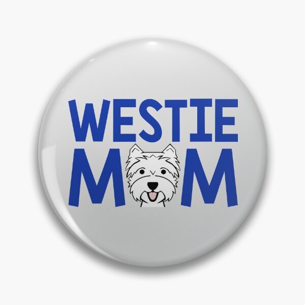 Artikelvorschau, Westie MOM Aufkleber - West Highland White Terrier Aufkleber - Westie Aufkleber - Westies - Westie Geschenke entworfen und verkauft von smooshfaceutd.