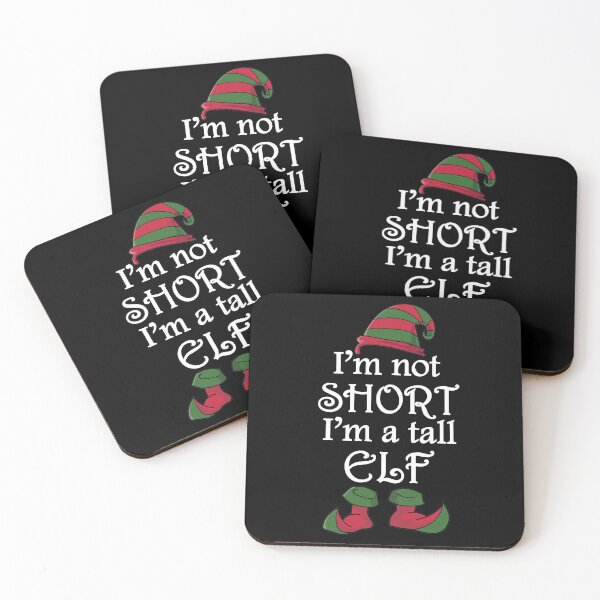 Item preview, I'm Not Short I'm a Tall Elf Christmas Holidays designed and sold by TheInkElephant.
