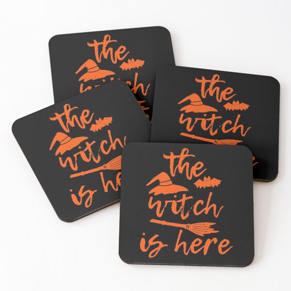 Item preview, The witch is here, Funny Halloween designed and sold by merchermaier.