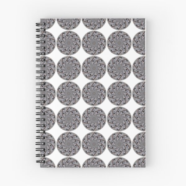 Item preview, Industrial Rivet Dots / Discs Pattern on White designed and sold by TheEditrix.