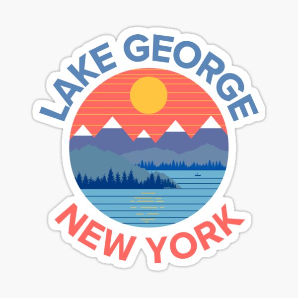 Details about   Americade 1993 Lake George NY Night Under Stars Decal Sticker 2.5" x 3.25" 