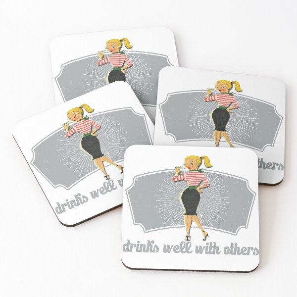 Item preview, Drinks Well With Others designed and sold by andylynns.