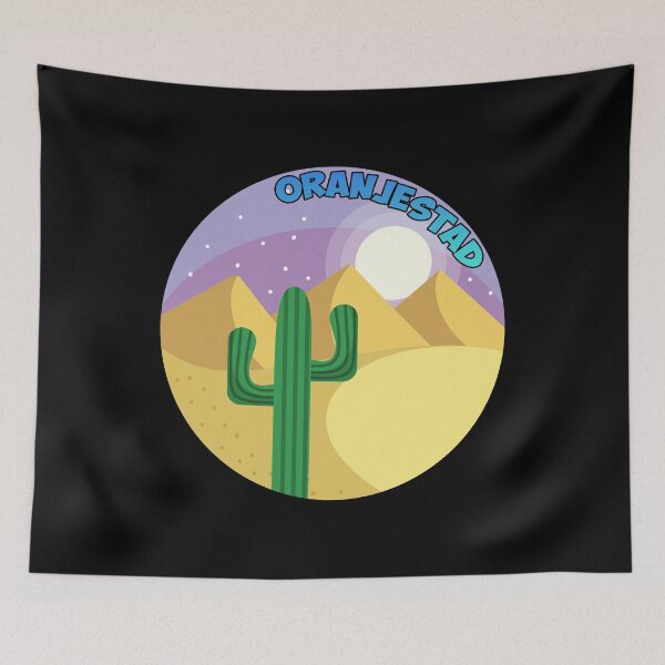 Item preview, Oranjestad - Night Sky Cactus designed and sold by GammaGraphics.