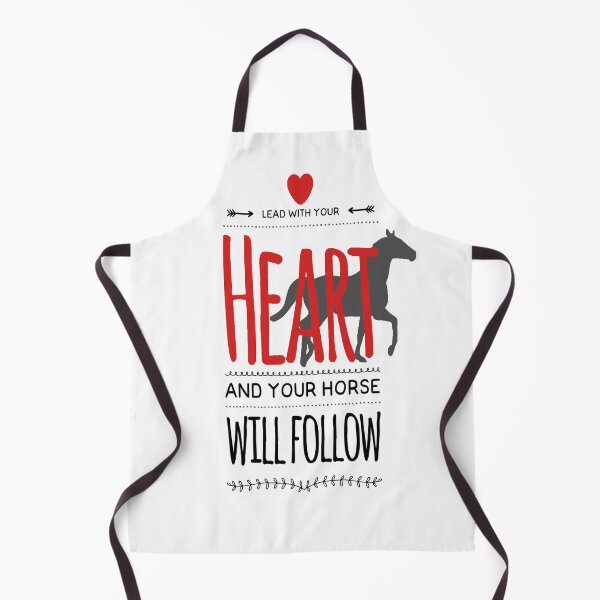 Item preview, Lead with your heart and your horse will follow designed and sold by SebastianKraine.