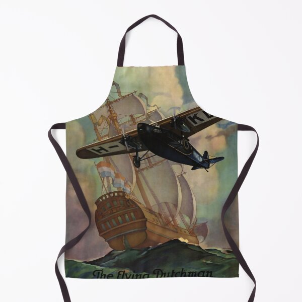 Item preview, The Flying Dutchman retro poster designed and sold by CorasPosters.