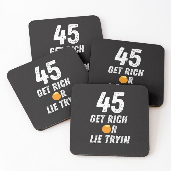 Item preview, 45 Get Rich or Lie Tryin Vintage designed and sold by cheekygeek.