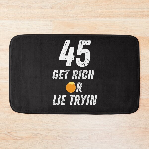 Item preview, 45 Get Rich or Lie Tryin Vintage designed and sold by cheekygeek.