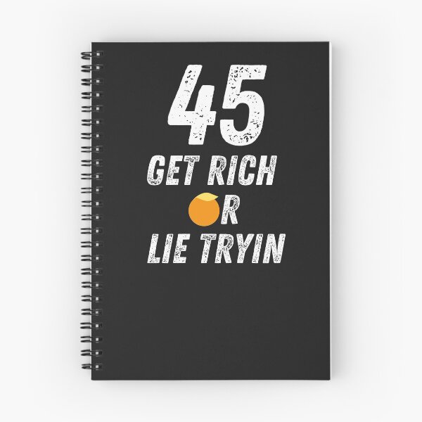 Item preview, 45 Get Rich or Lie Tryin Vintage designed and sold by cheekygeek.