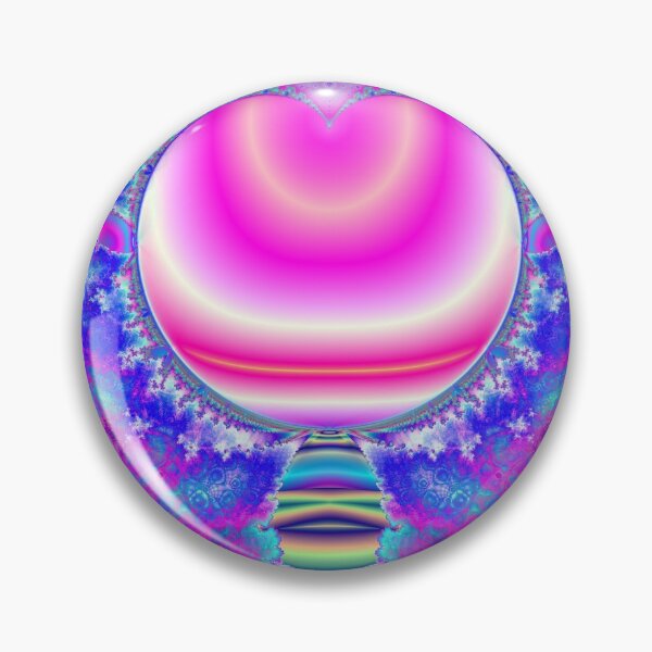 Item preview, Pink Fractal Heart Merchandise designed and sold by cindyfordyce.