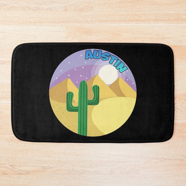 Item preview, Austin Texas - Night Sky Cactus designed and sold by GammaGraphics.