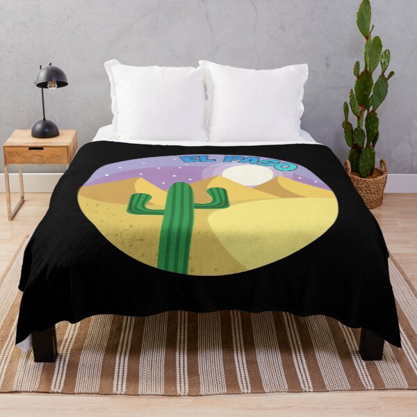 Item preview, El Paso Texas - Night Sky Cactus designed and sold by GammaGraphics.
