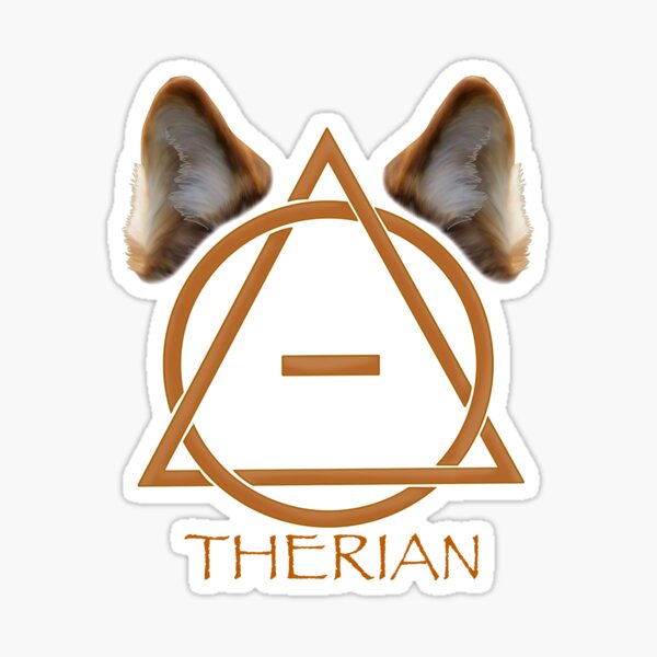 Wolf “Therian” Theta Delta Sticker for Sale by DraconicsDesign