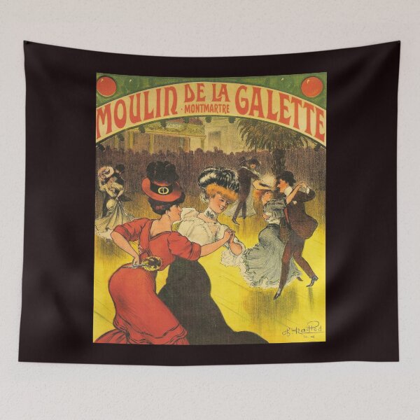 Aperçu de l'œuvre Salle de bal Moulin de la Galette créée et vendue par Leoniedavinci.