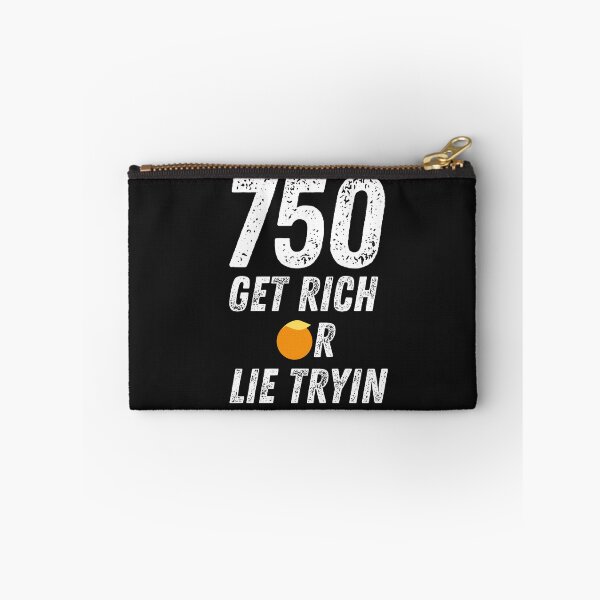 Item preview, 750 Get Rich or Lie Tryin Vintage designed and sold by cheekygeek.