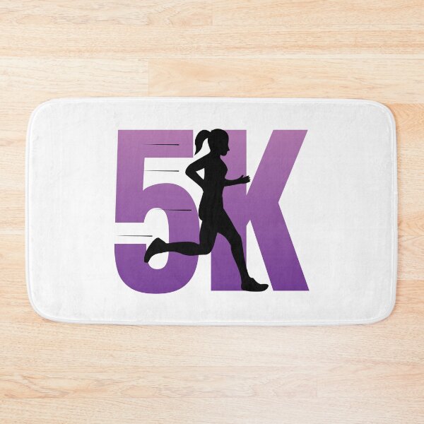 Item preview, 5K Runner, With Running Woman Silhouette designed and sold by 4AllTimes.