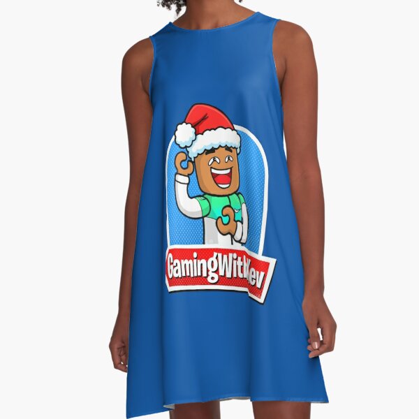 Roblox Christmas Dresses Redbubble - its funneh roblox flee the facility christmas