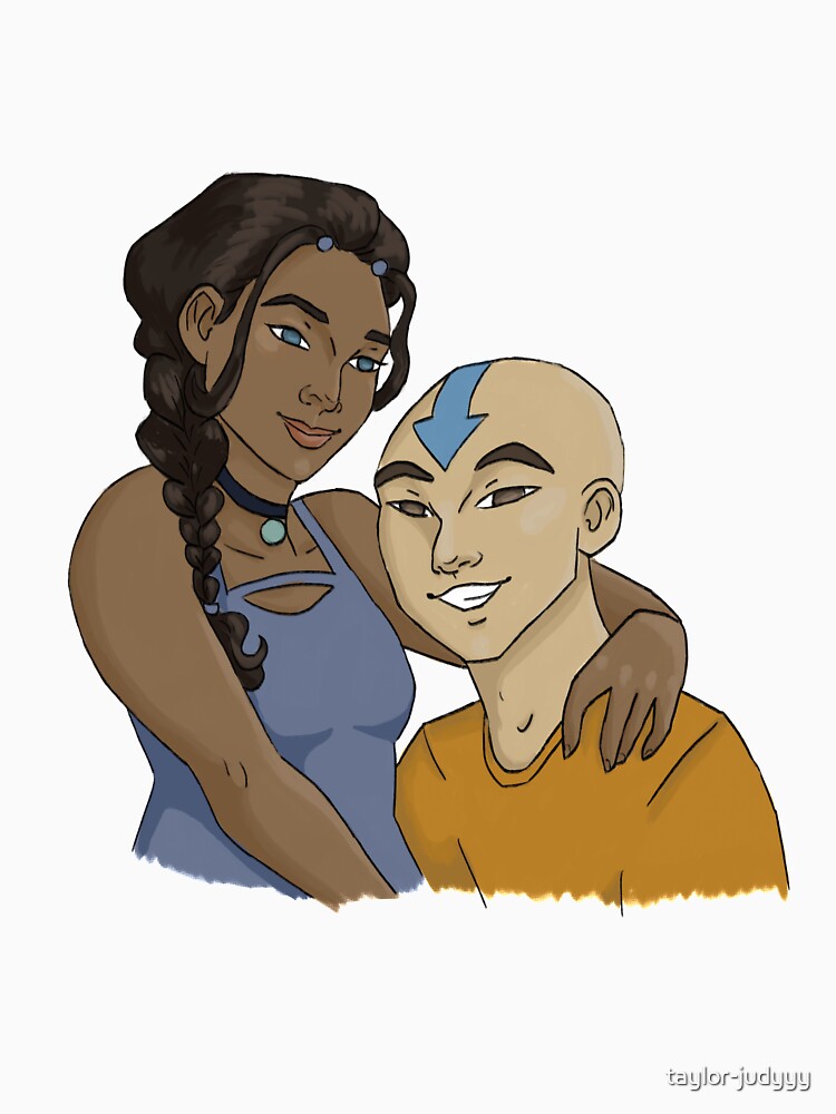 Katara And Aang From Avatar T Shirt For Sale By Taylor Judyyy Redbubble Katara T Shirts 2813