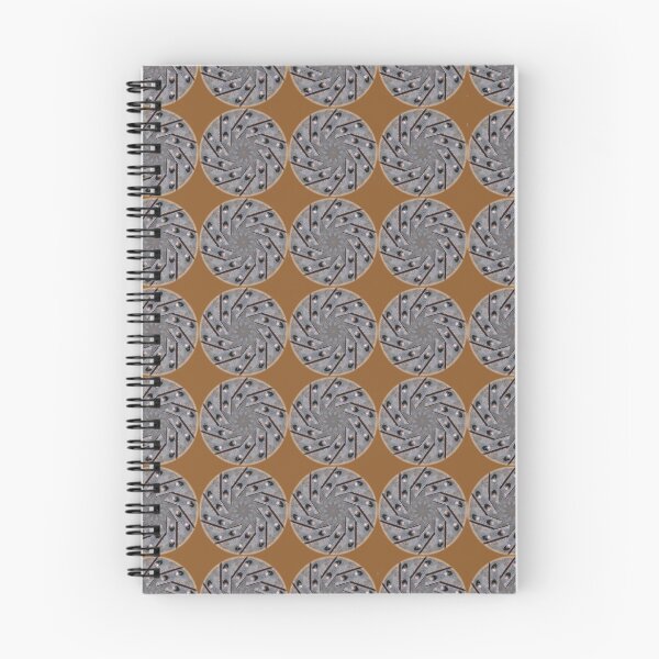 Item preview, Industrial Rivet Dots / Discs pattern on Rust designed and sold by TheEditrix.