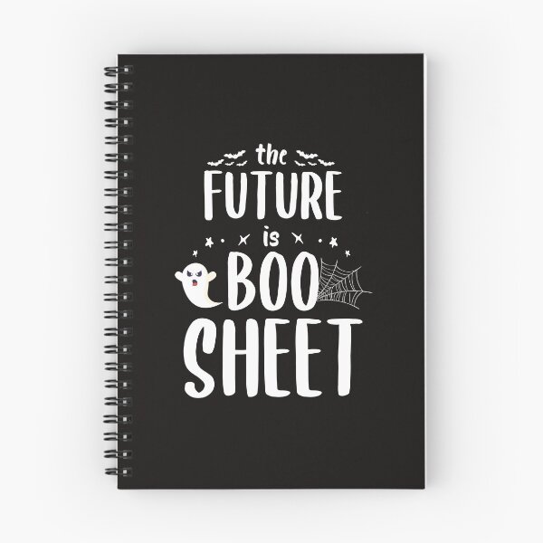 Item preview, the future is boo sheet - Funny Halloween Ghost Saying Gift for friends & family designed and sold by 96design.