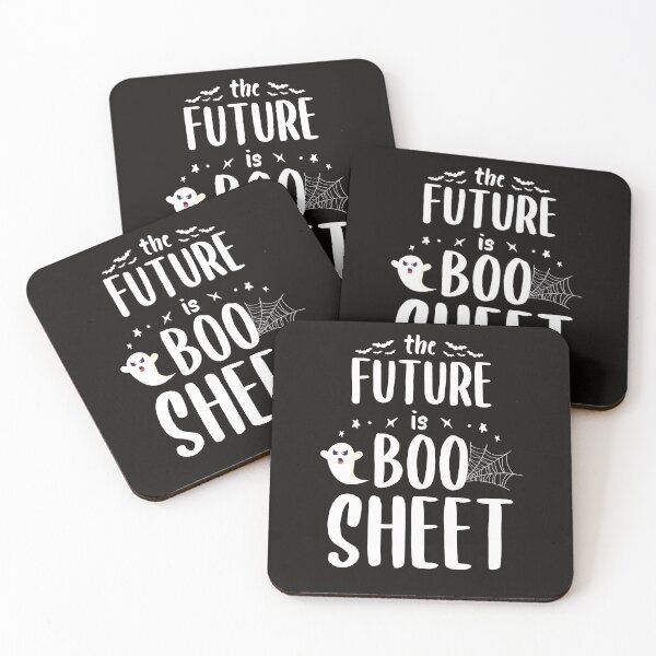 Item preview, the future is boo sheet - Funny Halloween Ghost Saying Gift for friends & family designed and sold by 96design.