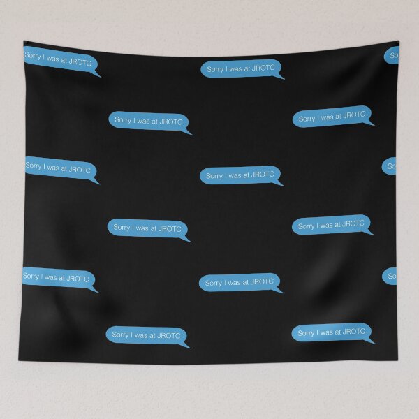 Item preview, Sorry I Was at JROTC Funny Text Bubble Design designed and sold by JROTCshop.