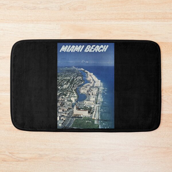 Item preview, Miami Beach retro poster designed and sold by CorasPosters.