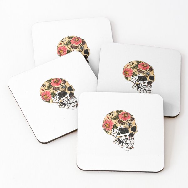 Item preview, Flowered Skull designed and sold by jpal74.