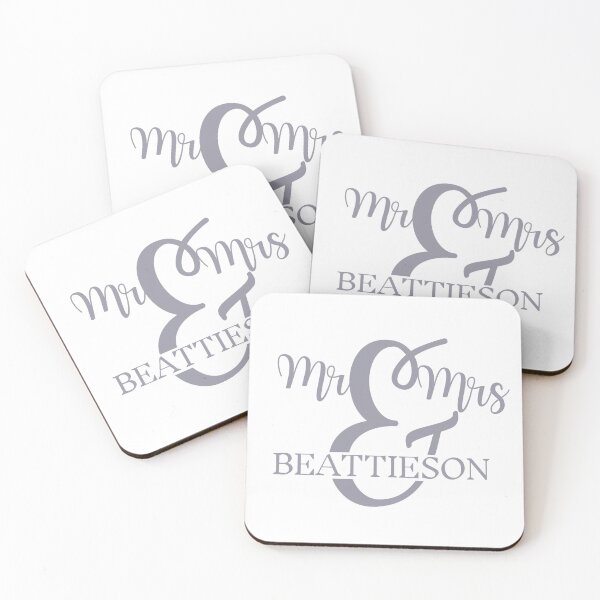 Item preview, Mr & MRS BEATTIESON | Gift ideas designed and sold by yourscotborders.