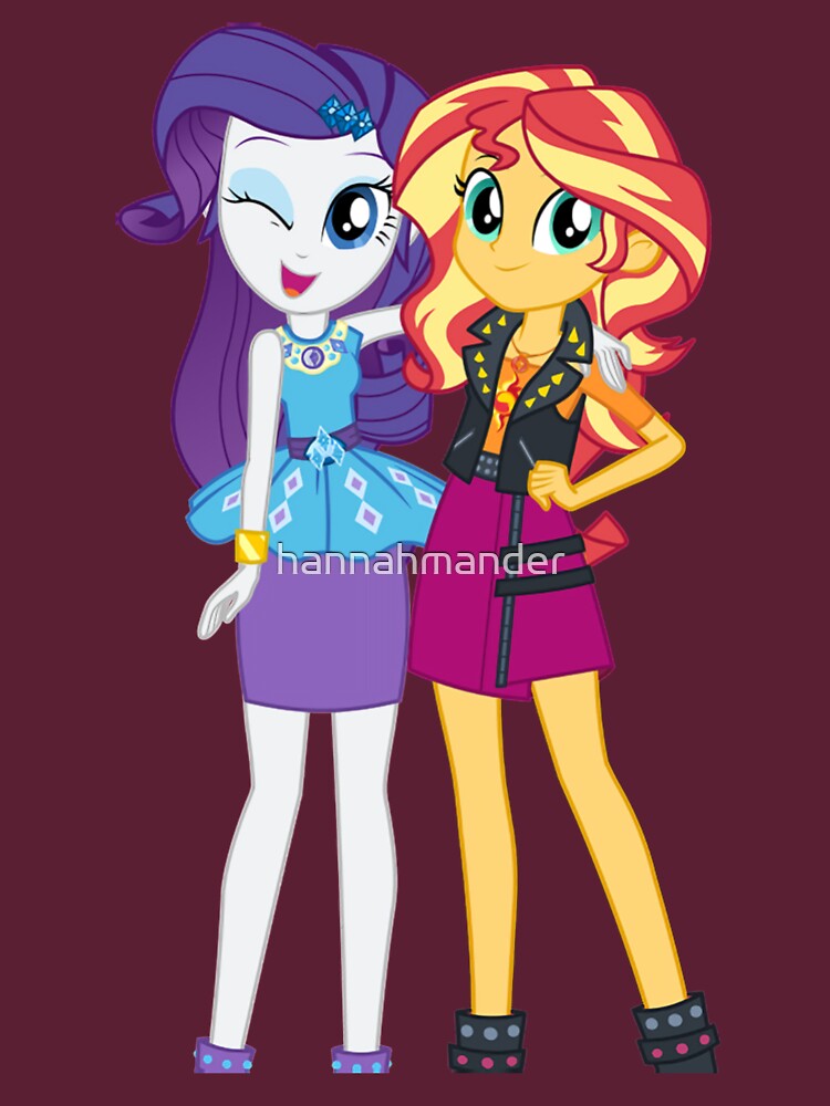 Rainbow Rocks Sunset Shimmer Sticker for Sale by hannahmander