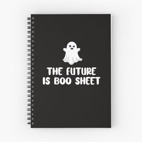 Item preview, the future is boo sheet - Funny Halloween Ghost Saying Gift for friends & family designed and sold by 96design.