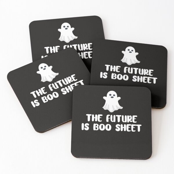 Item preview, the future is boo sheet - Funny Halloween Ghost Saying Gift for friends & family designed and sold by 96design.