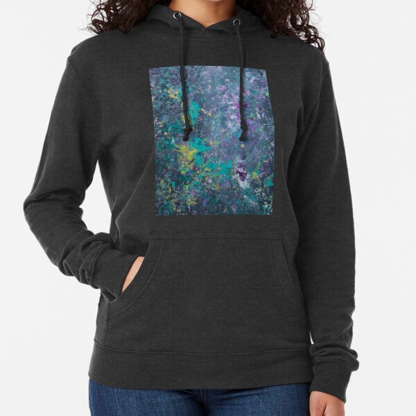 Pour Splatter Art Lightweight Hoodie