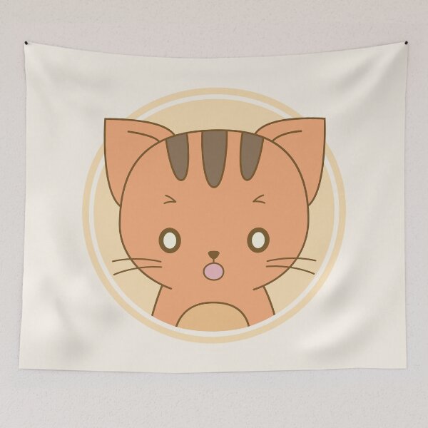 Item preview, Surprised Cute Cat designed and sold by LuYukari.