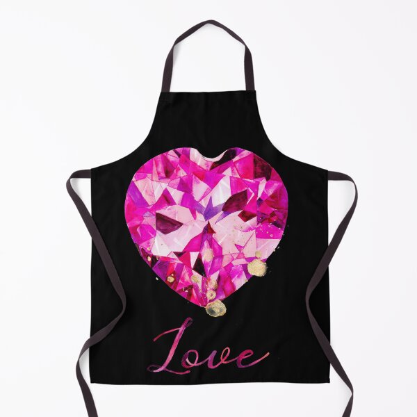 Item preview, Love Gemstone Watercolor Illustration faux Gold designed and sold by DaisyMarroquin.
