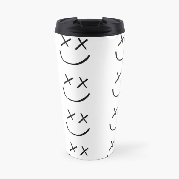 Smiley face logo  Travel Mug