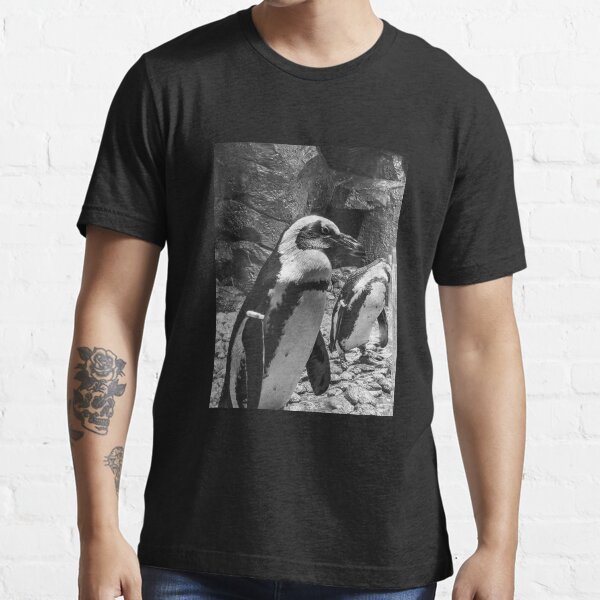 B&W Penguin Essential T-Shirt