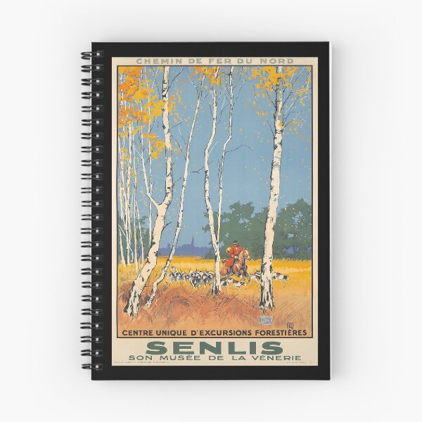 Item preview, Senlis retro poster designed and sold by CorasPosters.