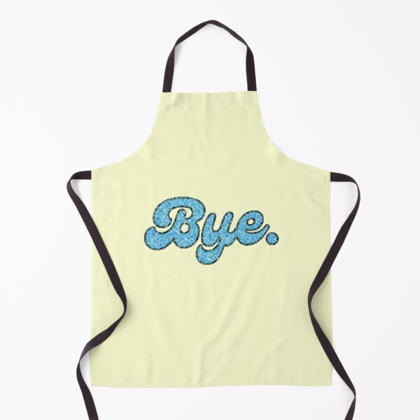 Item preview, Bye Retro Glitter Shiny Blue designed and sold by thefrshmachine.