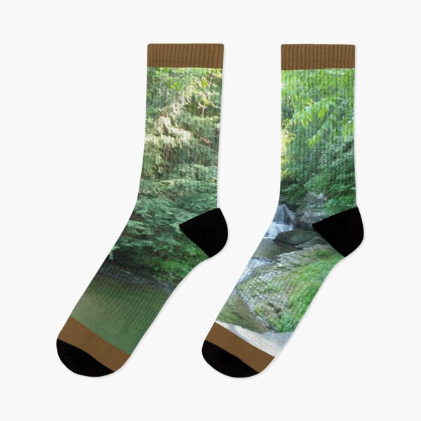 Item preview, THE CASCADING WATERS NATURE GREEN SCENERY designed and sold by findsbyjune374.