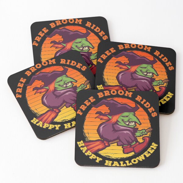 Item preview, Halloween Themed Broom Rides designed and sold by Coder-T.