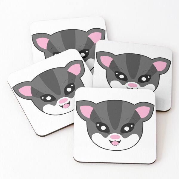 Item preview, Happy Sugar Glider Face designed and sold by Cutesycritters.