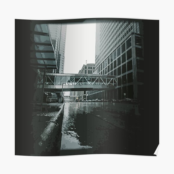 Architecture of Minneapolis USA - Skyscaper in Minneapolis USA Poster