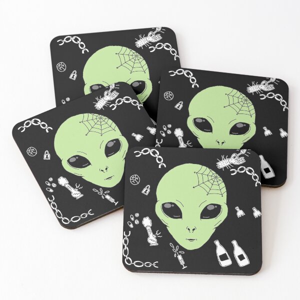Item preview, Alien verde designed and sold by beauty-art-HA.