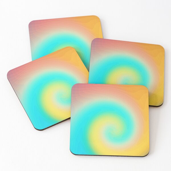 Item preview, MULTICOLOR SPIRAL TWIST (BLUE, TEAL, YELLOW, ORANGE, PINK)) designed and sold by Ati-Ipsa.