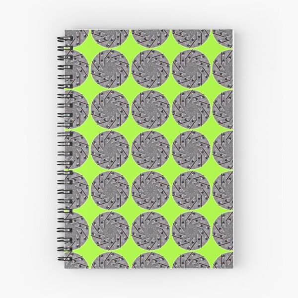 Item preview, Industrial Rivet Dots / Discs pattern (Sour Citron) designed and sold by TheEditrix.