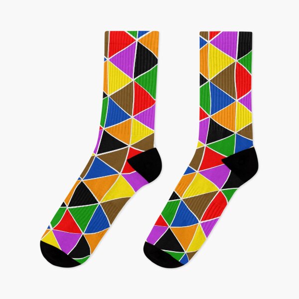Item preview, Isometric Rainbow Triangles designed and sold by JoyfulJen.