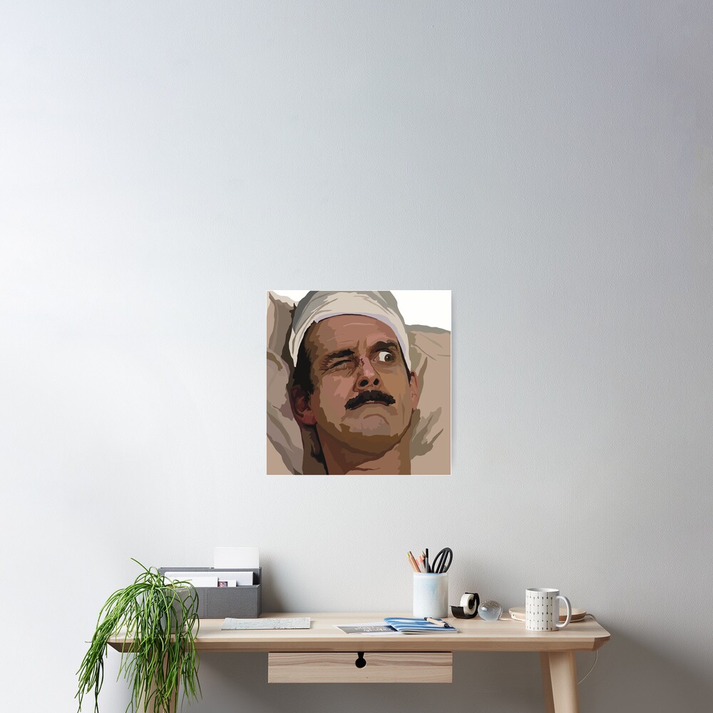 "Fawlty Towers Basil Fawlty John Cleese Don’t Mention The War original